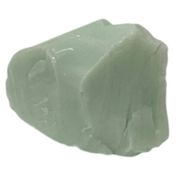 Mint Green Art Glass Cullet Glowing Manganese Slag Glass #5GM36 - Picture 3 of 8